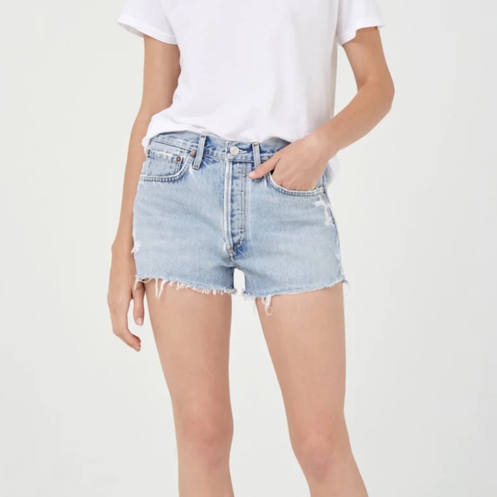 AGOLDE PARKER VINTAGE CUT OFF SHORT
IN RAPTURE